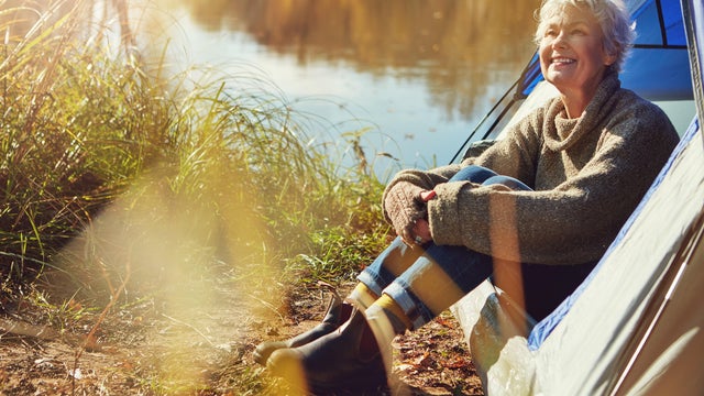 Nature speaks to her soul 