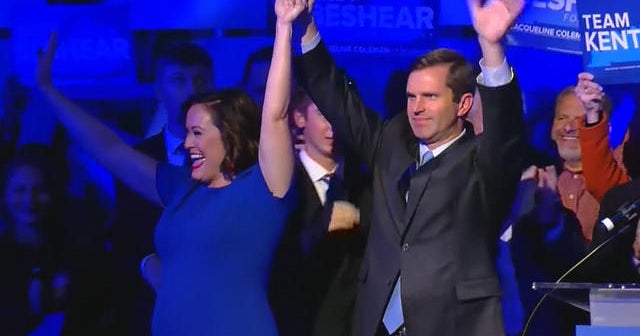 Democrats celebrate significant election victories in Kentucky and Virginia