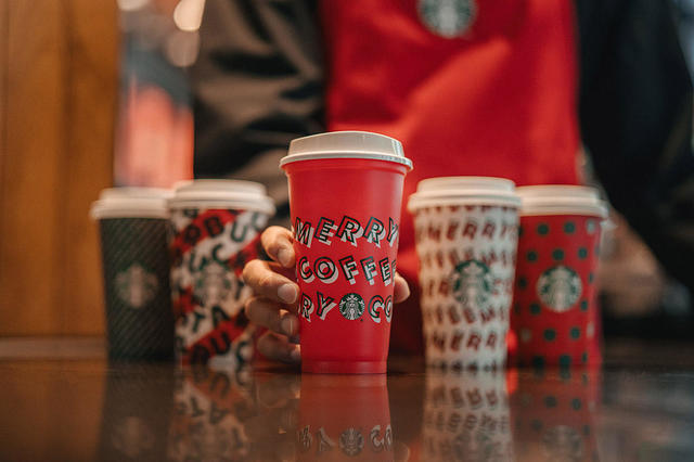 Starbucks holiday cups went from a flashpoint in a 'war on