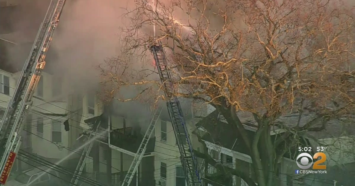 Several Families Displaced By Devastating House Fire In New Jersey