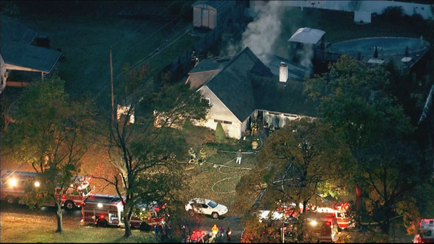 Levittown House Fire 