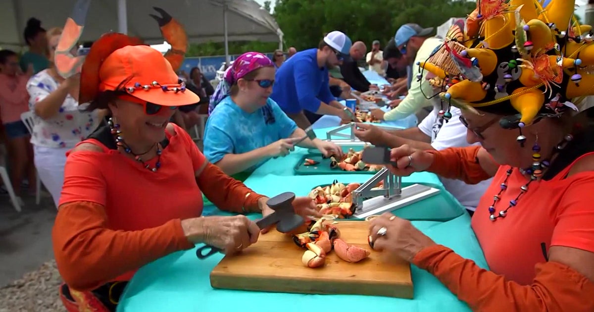 Miami Man Crowned 'Stone Crab Claw Eating Contest Champ' In The Keys