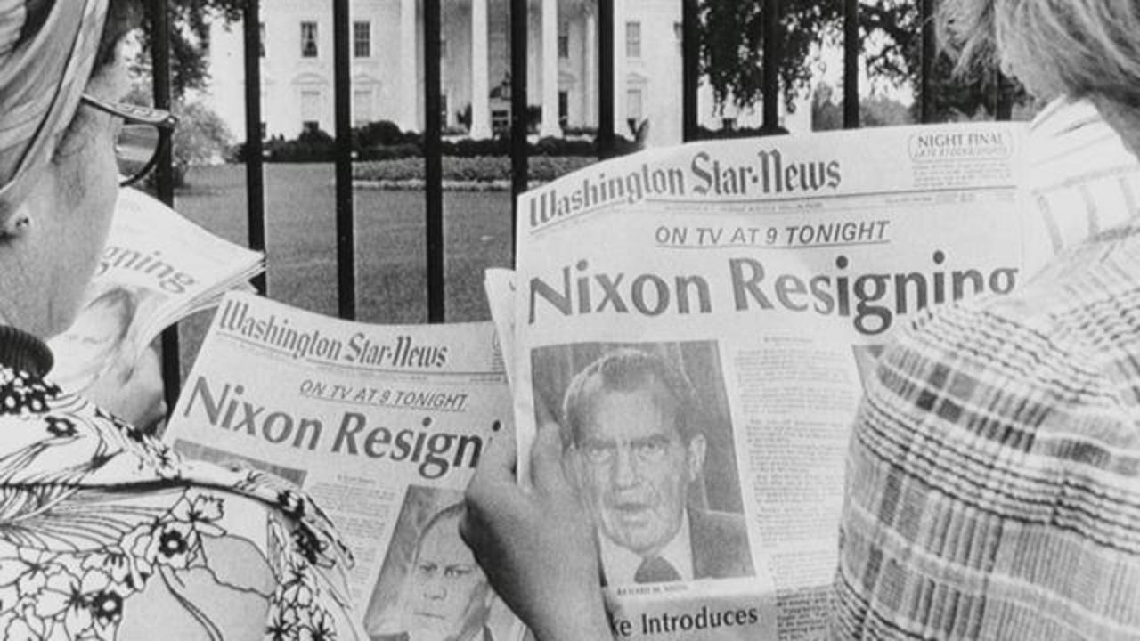 Impeachment inquiry: Comparing the Donald Trump impeachment probe to Richard Nixon's - CBS News
