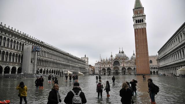 APTOPIX Italy Venice High Tide 