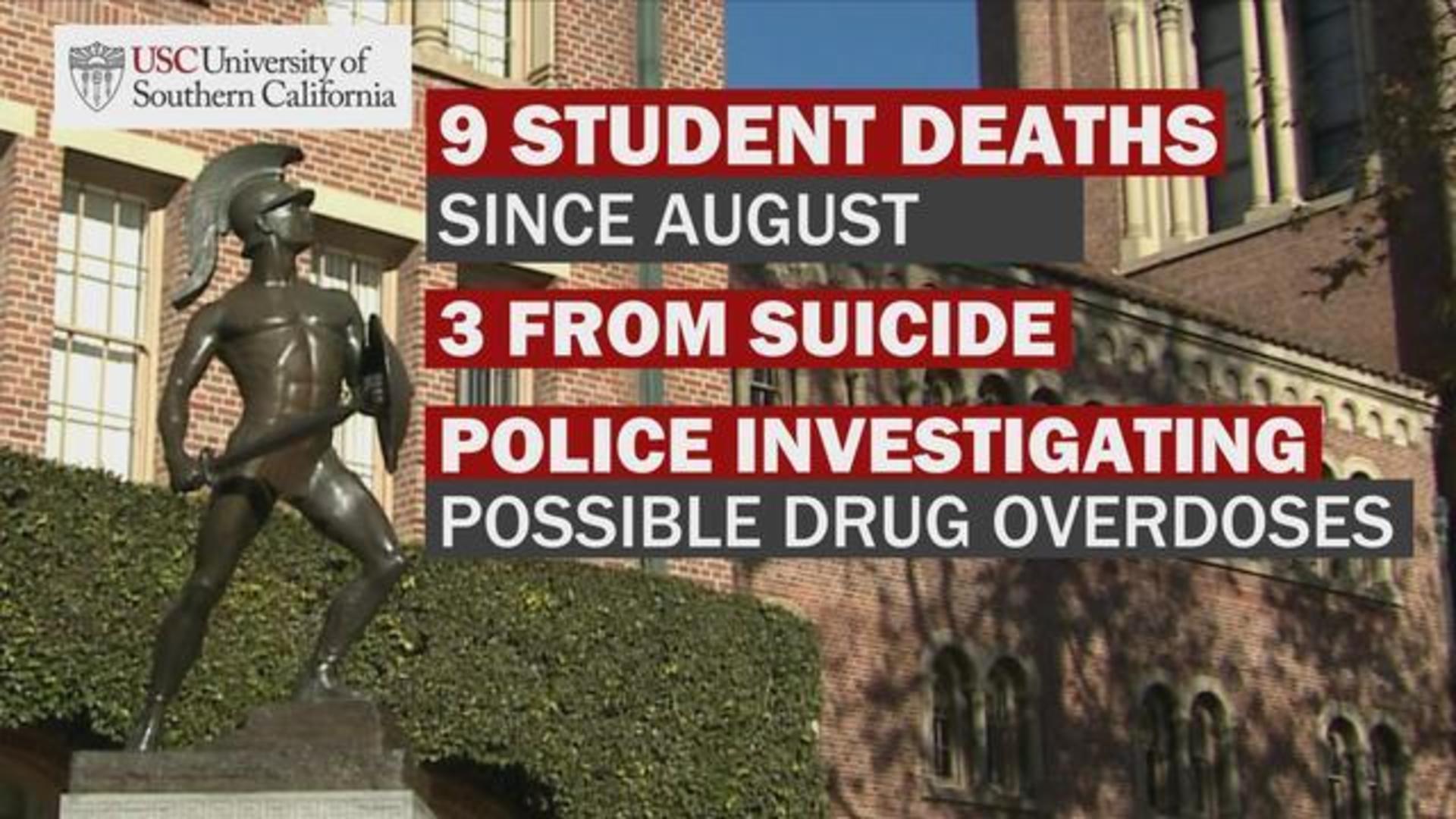 California authorities are investigating the death of a USC
