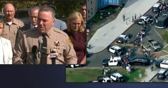 Authorities give details on shooting at California high school CBS News