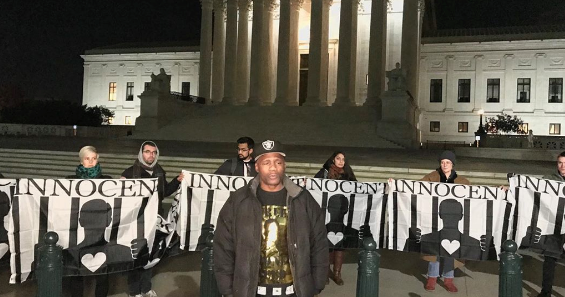 Family, Supporters Of Texas Death Row Inmate Rodney Reed Hold Vigil ...