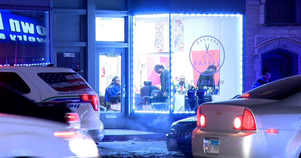 Shots Fired Into Barbershop In Oak Park - CBS Chicago