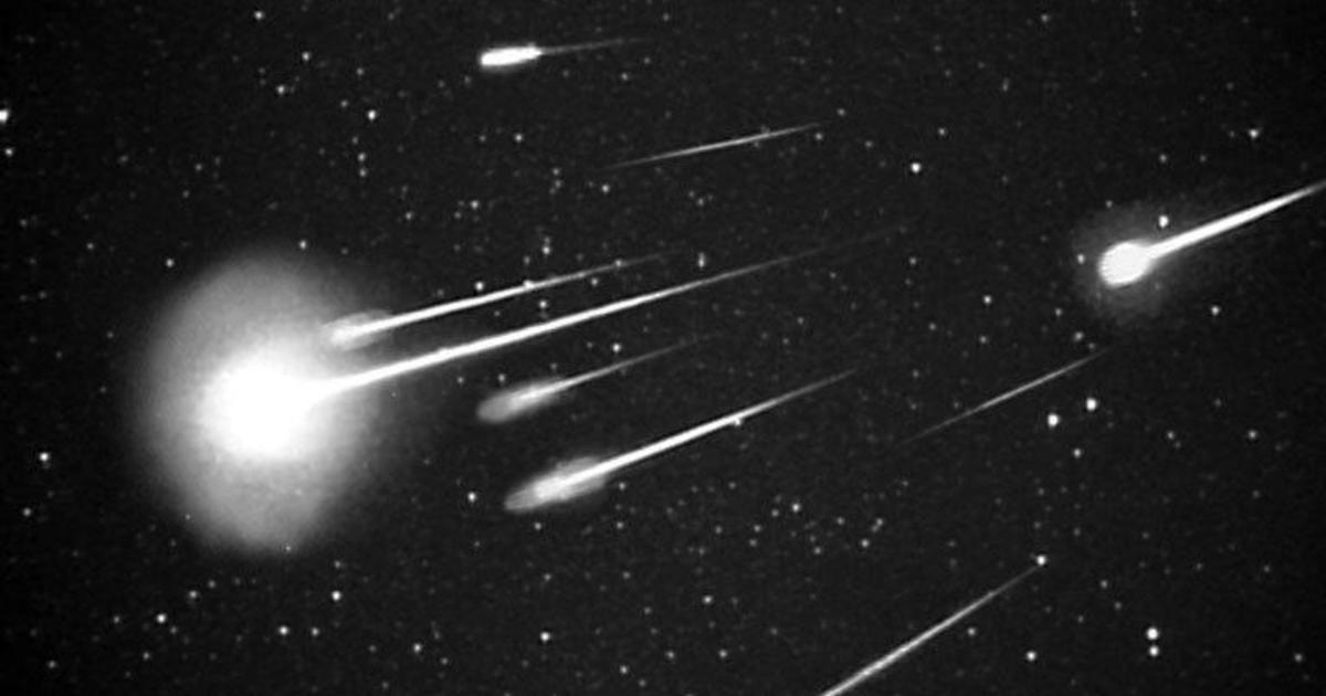 Two meteor showers are bringing shooting stars and fireballs to the night  sky this week - CBS News