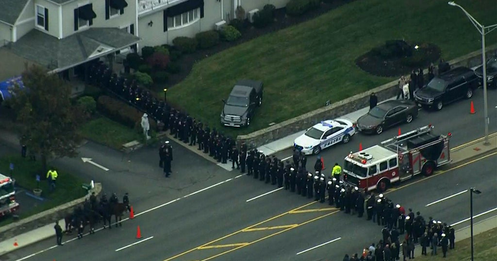 Firefighters Honor Fallen Worcester Fire Lt. Jason Menard At Wake - CBS ...
