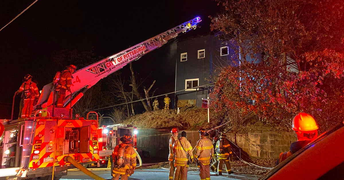 House Fire In Perry North Sends Woman To The Hospital - CBS Pittsburgh