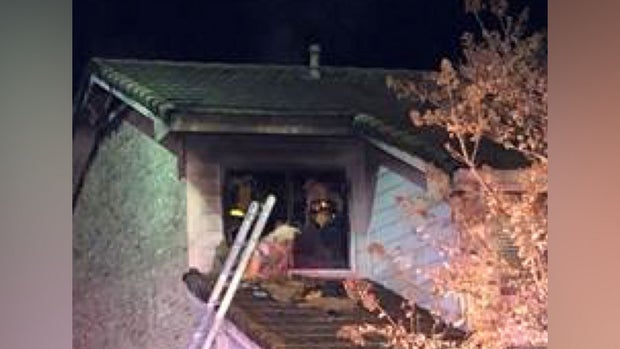 Townhouse fire in McKinney