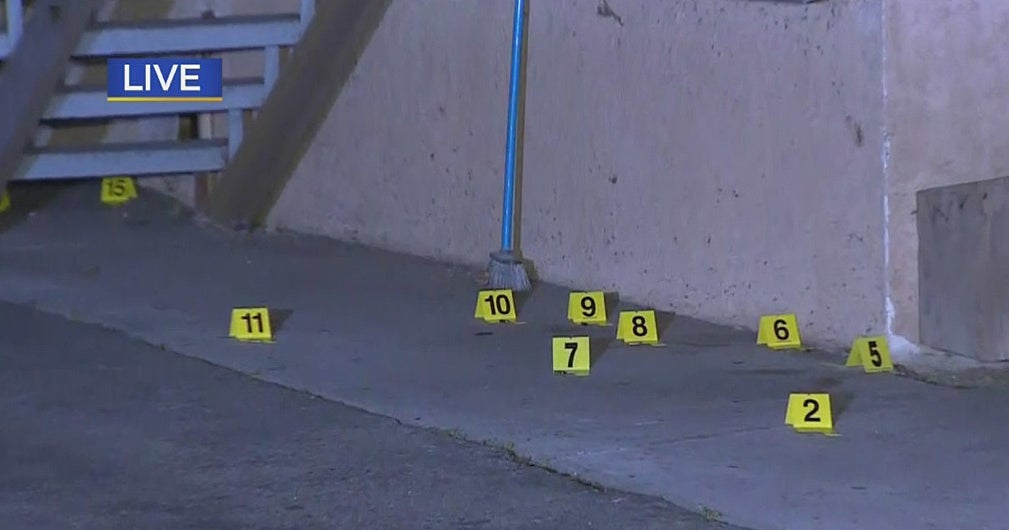 2 Shot And Wounded At Downey Apartment CBS Los Angeles