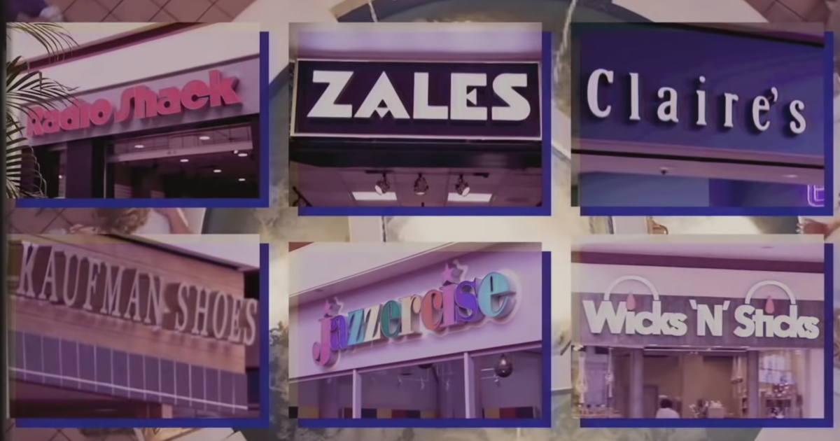 Mall stores that don't exist anymore