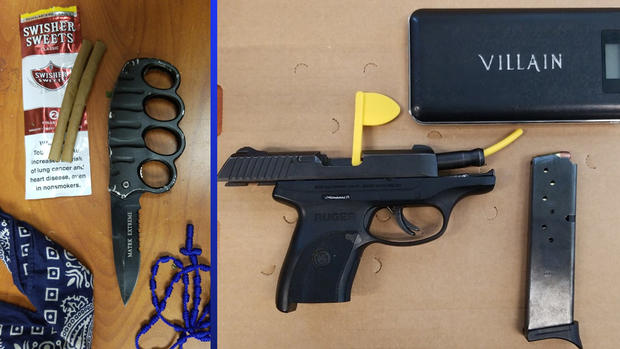 Weapons Seized by San Bruno Police 