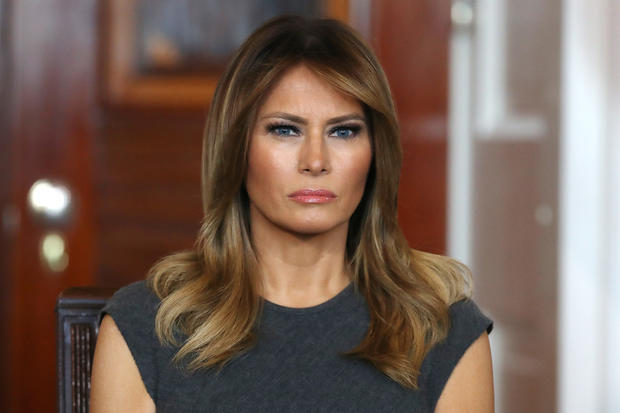 First Lady Melania Trump Meets With Teens To Discuss Youth Vaping 