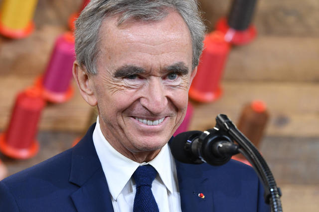 President Trump, Bernard Arnault Team Up to Open Louis Vuitton