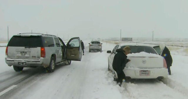Winter storms cause travel nightmare ahead of Thanksgiving