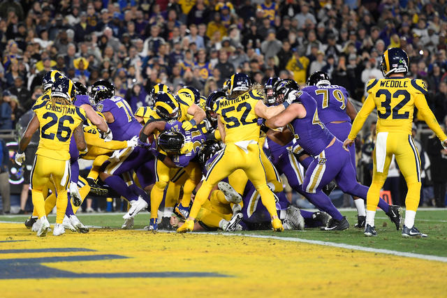 Ravens Beat Rams 45-6 In Final Monday Night Football Game Ever At LA  Memorial Coliseum - CBS Los Angeles