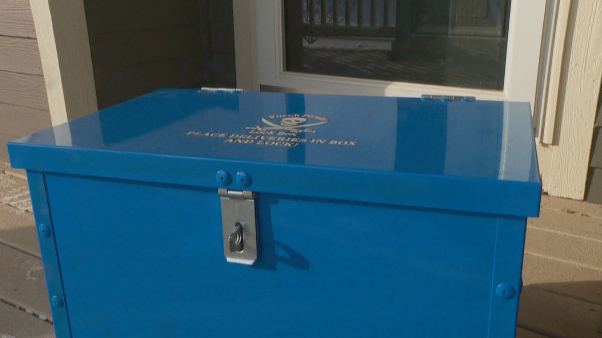 Porch Pirate Lock Box Colorado Couple Creates Box To Secure Package