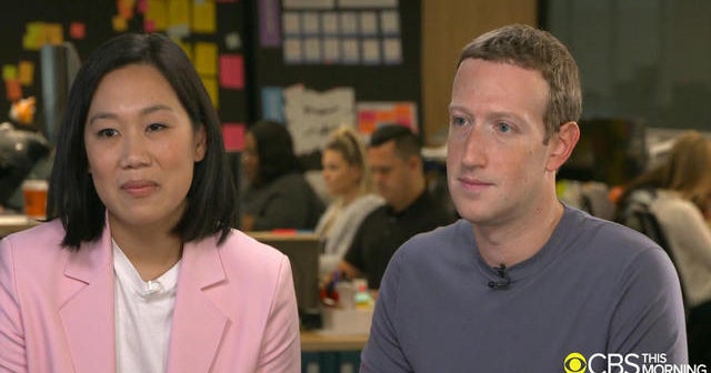 Gayle King sits down with Facebook CEO Mark Zuckerberg and wife Priscilla Chan