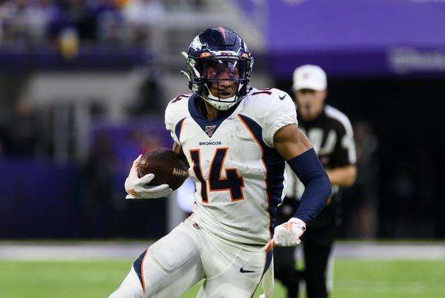 Courtland Sutton Makes Leap in Sophomore Year to Pro Bowl