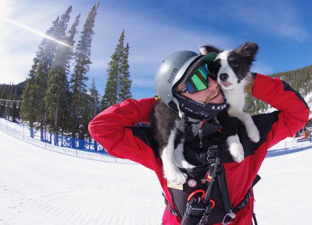 Loveland Avalanche Dog 4 (Dustin Schaefer of Lvld ski area) 