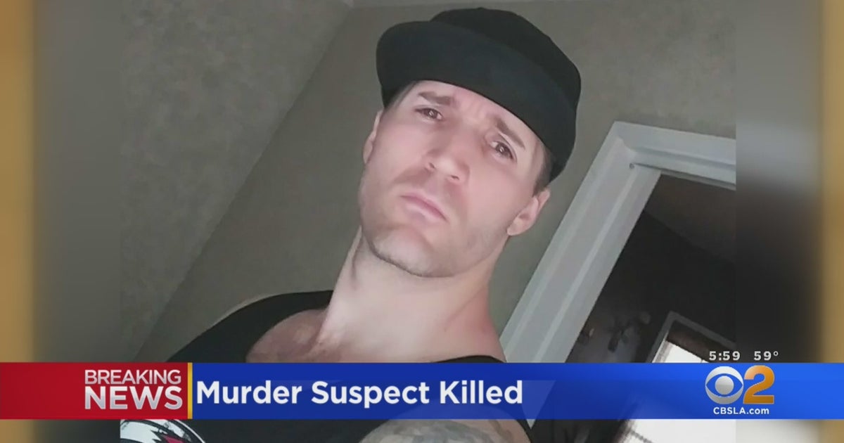 Murder Suspect Killed By SWAT Team In San Bernardino - CBS Los Angeles
