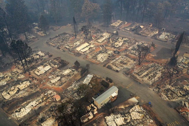 California Town Of Paradise Devastated By The Camp Fire Continues Search And Recovery Efforts 