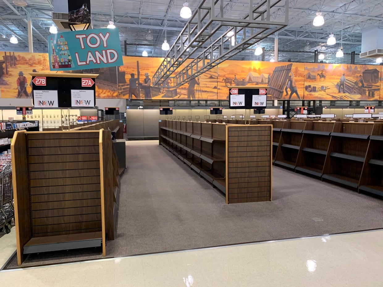 Why Are Fry's Store Shelves Empty Two Weeks Before Christmas? CBS