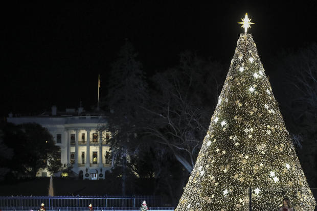 President Trump Participates In 97th Annual National Christmas Tree Lighting Ceremony 