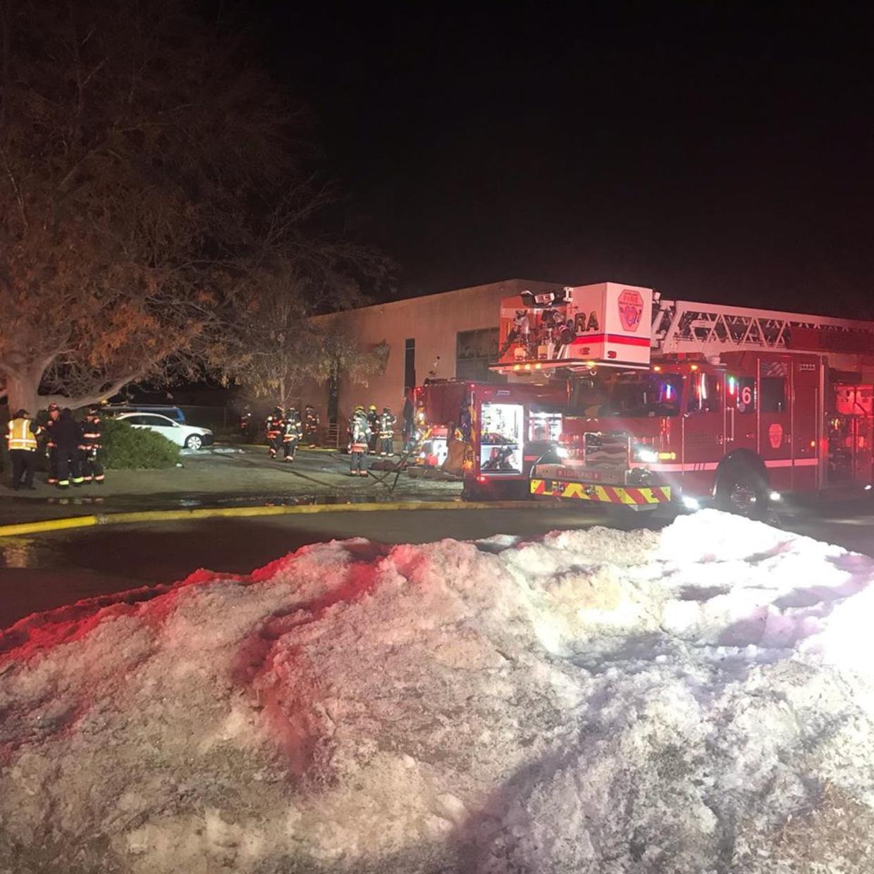 Man Dead Woman Injured After Fire At Loveland Art Gallery CBS Colorado   Deadly Fire Loveland 4 