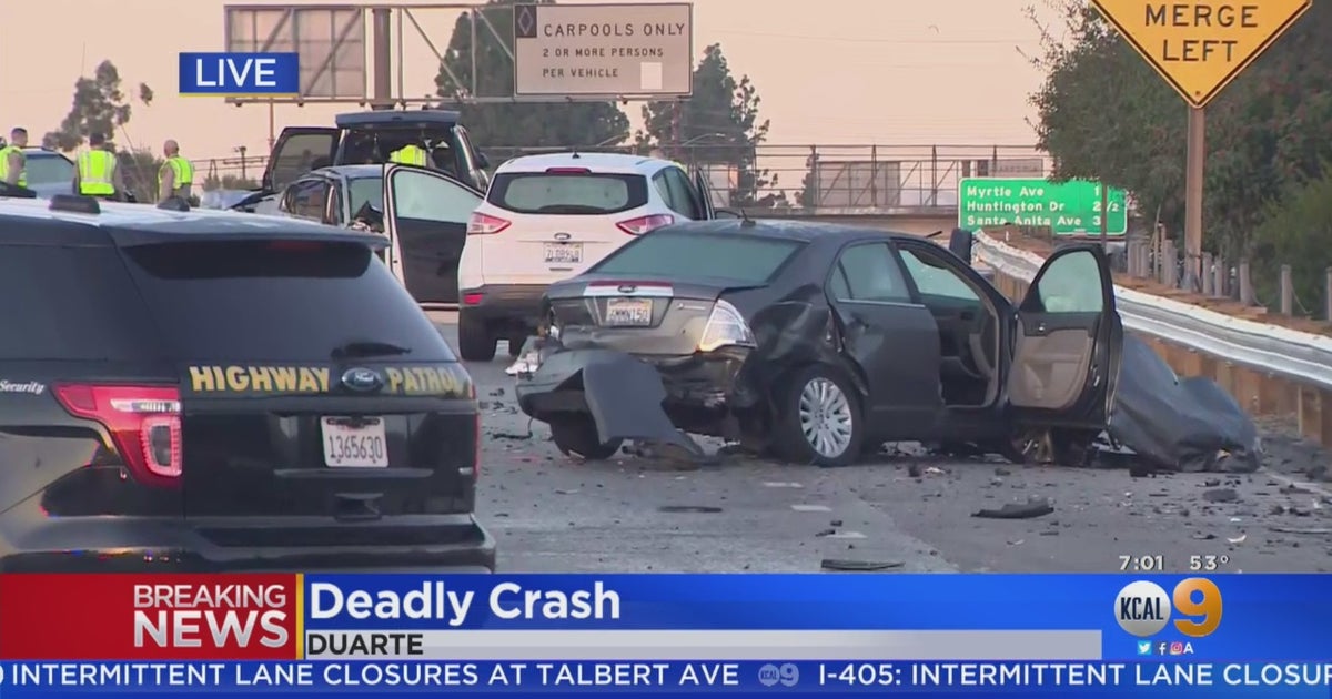 1 Killed, Several Injured In Chain Reaction Crash On 210 Freeway In ...
