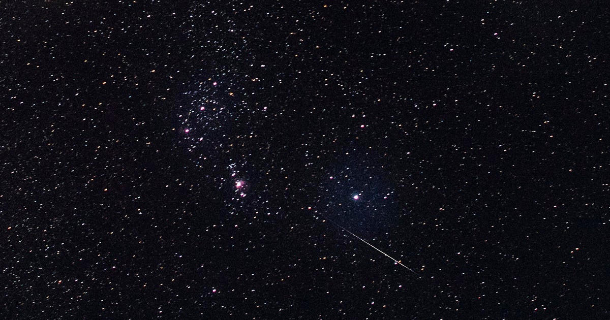 The Annual Geminid Meteor Shower Peaks Saturday Night - CBS Baltimore