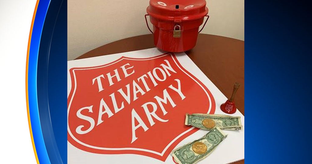 Salvation Army recovers red kettle stolen from outside a Walmart in