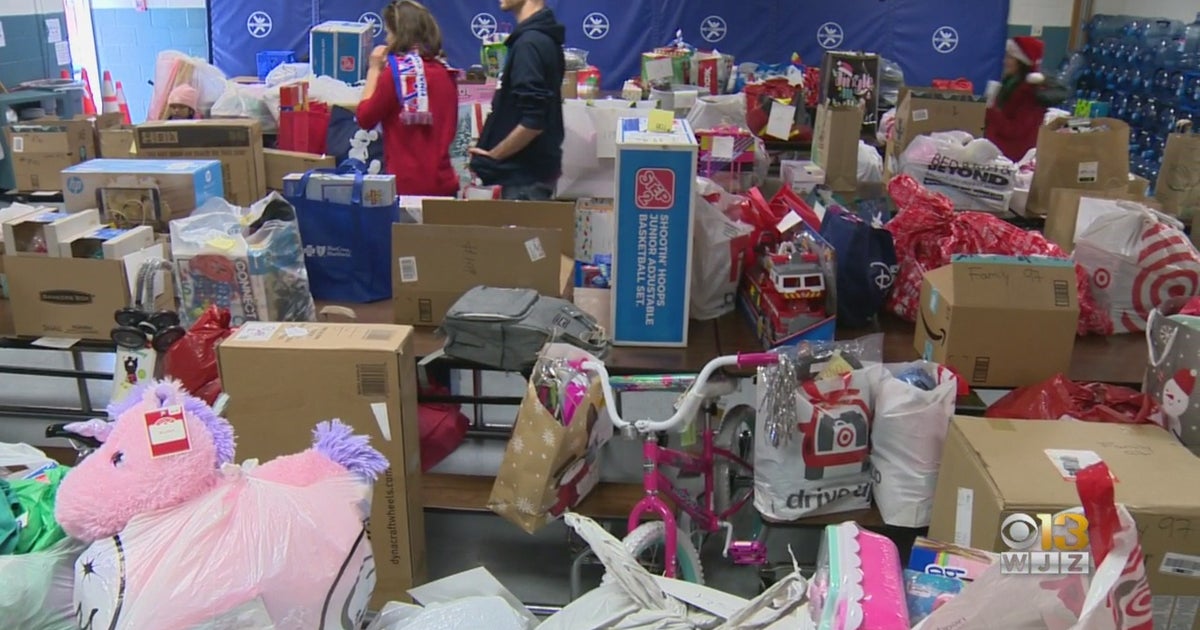 Donors Adopt Baltimore Families For Holidays, Help Spread Christmas