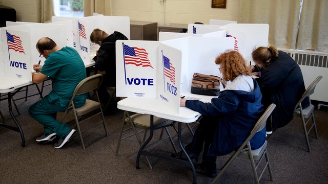 Voters Across The Country Head To The Polls For The Midterm Elections 