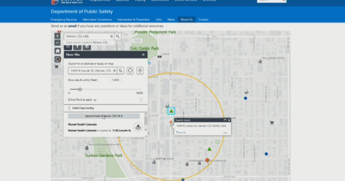 Find The Help You Need With Community Asset Resource Map App - CBS Colorado