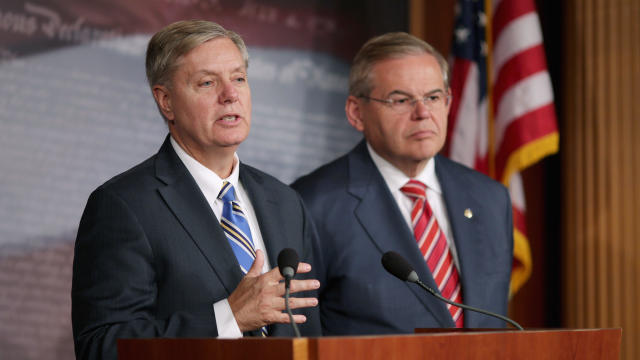 Graham And Menendez Discuss Senate Vote On US Support Of Israel Against Iran Threat 