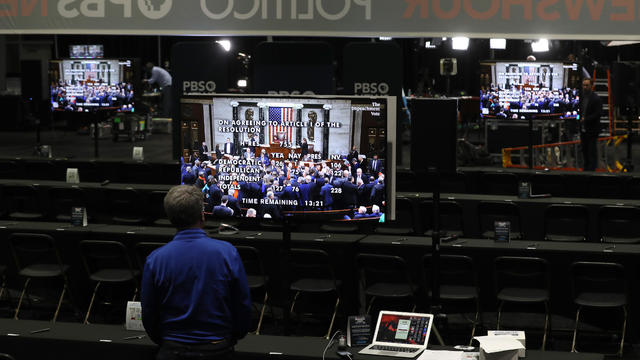 Americans Watch As The House Of Representatives Vote On Articles Of Impeachment Against President Donald Trump 