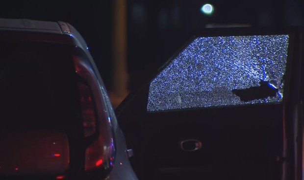 Southeast Dallas drive-by shooting scene 