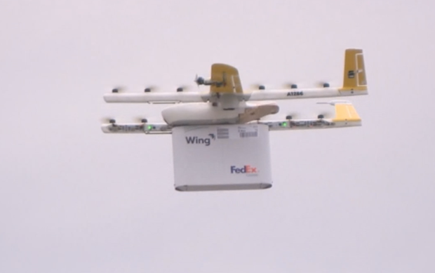 FedEx delivery drone testing 