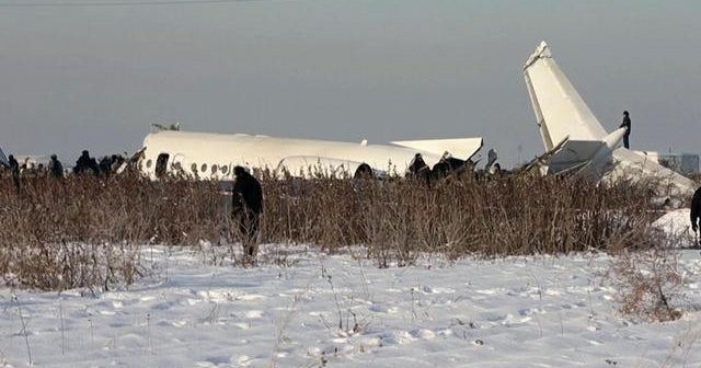 Plane crashes in Kazakhstan, killing at least 12