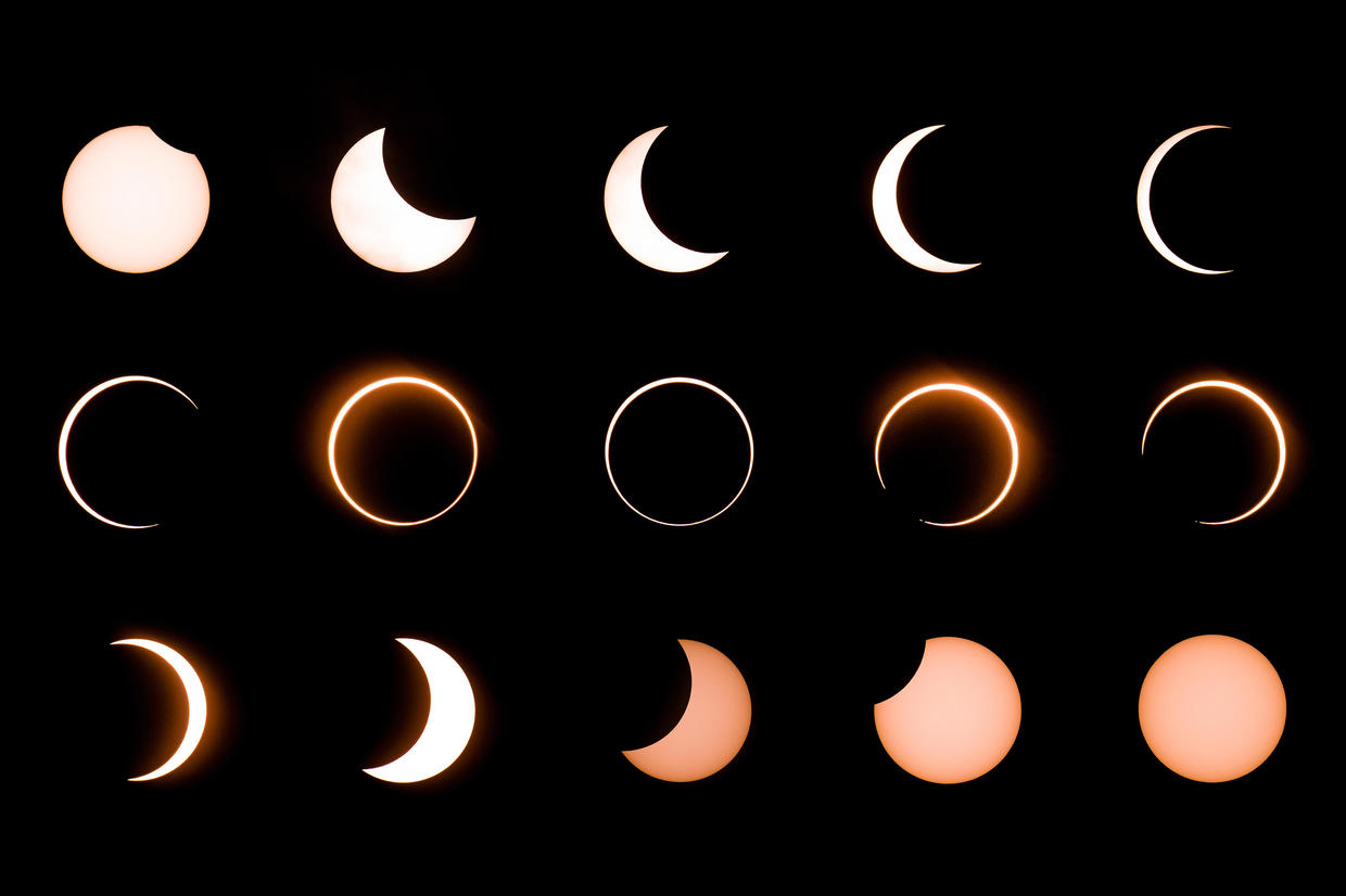 Stunning photos of the "ring of fire" solar eclipse