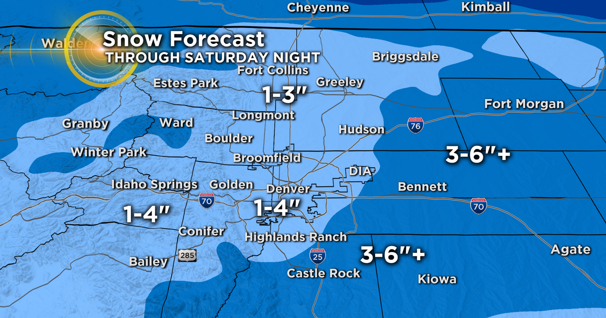 Denver Weather: Snow Is Guaranteed To Arrive Today. The Question Is How ...
