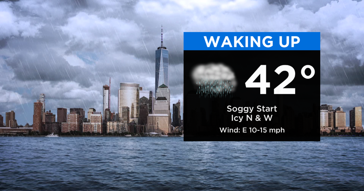 New York Weather: CBS2 12/30 Heavy Rain To Start The Week - CBS New York