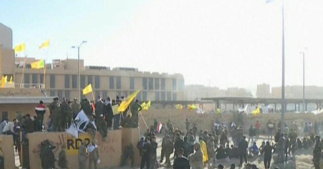 Protesters in Green Zone attempt to storm U.S. embassy in Baghdad