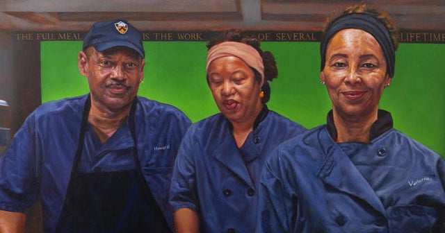 Portraits honor Princeton University campus workers