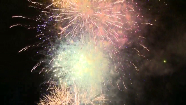 New Year's Fireworks Inner Harbor 12 