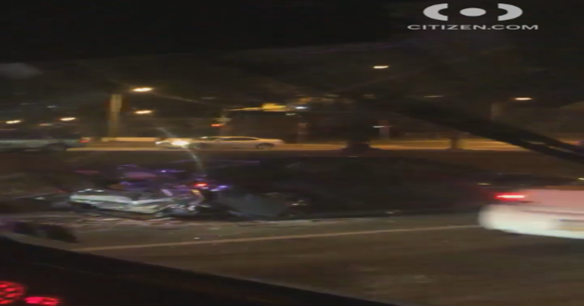 1 Injured Following Hit-And-Run Crash On Roosevelt Boulevard - CBS ...